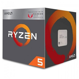 Фото 1 - Процессор AMD Ryzen 5 2400G (YD2400C5FBBOX)