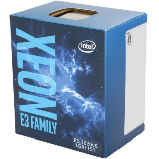 Фото 1 - Процессор Intel Xeon E3-1220 v6 (BX80677E31220V6)