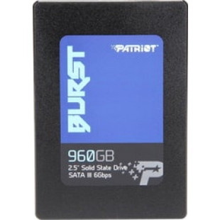 Фото 1 - SSD-накопитель Patriot Burst 960GB (PBU960GS25SSDR)