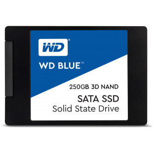 Фото 1 - SSD-накопитель WD Blue 3D Nand SSD 250GB (WDS250G2B0A)