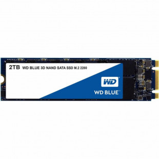 Фото 1 - SSD-накопитель WD SSD Blue 2 TB M.2 (WDS200T2B0B)
