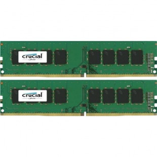 Фото 1 - Оперативная память Crucial 16 GB (2x8GB) DDR4 2400 MHz (CT2K8G4DFD824A)