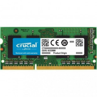 Фото 1 - Оперативная память Crucial 16 GB SO-DIMM DDR3L 1600 MHz (CT204864BF160B)