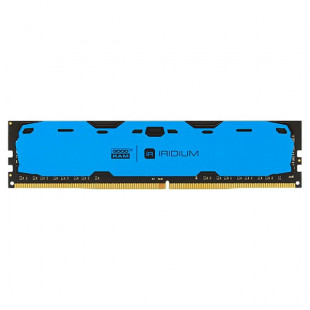 Фото 1 - Оперативная память GOODRAM 4 GB DDR4 2400 MHz Iridium Blue (IR-B2400D464L15S/4G)