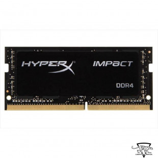 Фото 1 - Оперативная память Kingston 16 GB SO-DIMM DDR4 2666 MHz HyperX Impact (HX426S15IB2/16)