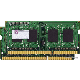 Фото 1 - Оперативная память Kingston 8 GB (2x4GB) SO-DIMM DDR3 1333 MHz (KVR13S9S8K2/8)