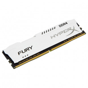 Фото 1 - Оперативная память Kingston 8 GB DDR4 2400 MHz HyperX Fury White (HX424C15FW2/8)