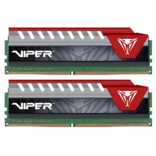 Фото 1 - Оперативная память PATRIOT 16 GB (2x8GB) DDR4 2800 MHz Viper Elite Red (PVE416G280C6KRD)