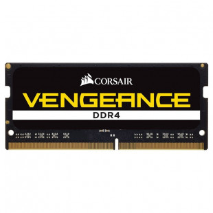 Фото 1 - Оперативная память Corsair 8 GB SO-DIMM DDR4 2400 MHz Vengeance (CMSX8GX4M1A2400C16)