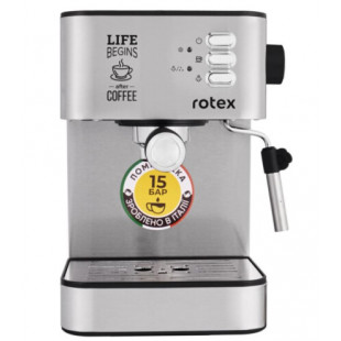 Фото 1 - Кофеварка Rotex RCM750-S Life Espresso