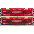Фото 2 - Оперативная память Crucial 8 GB (2x4GB) DDR4 2400 MHz Ballistix Sport LT Red (BLS2C4G4D240FSE)